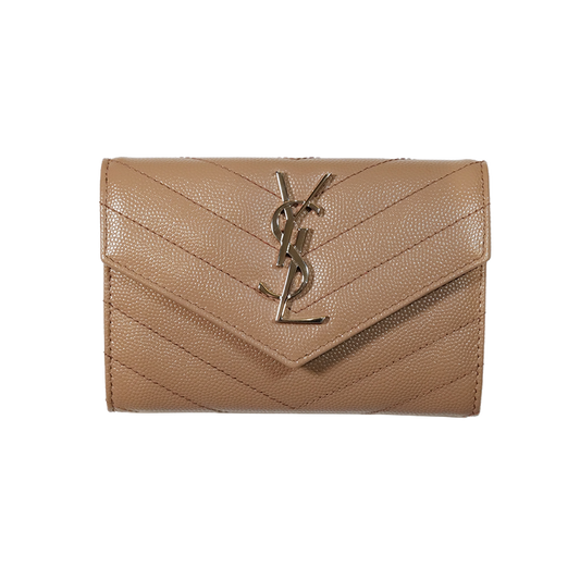 Saint Laurent Cassandre Matelassé Envelope Wallet