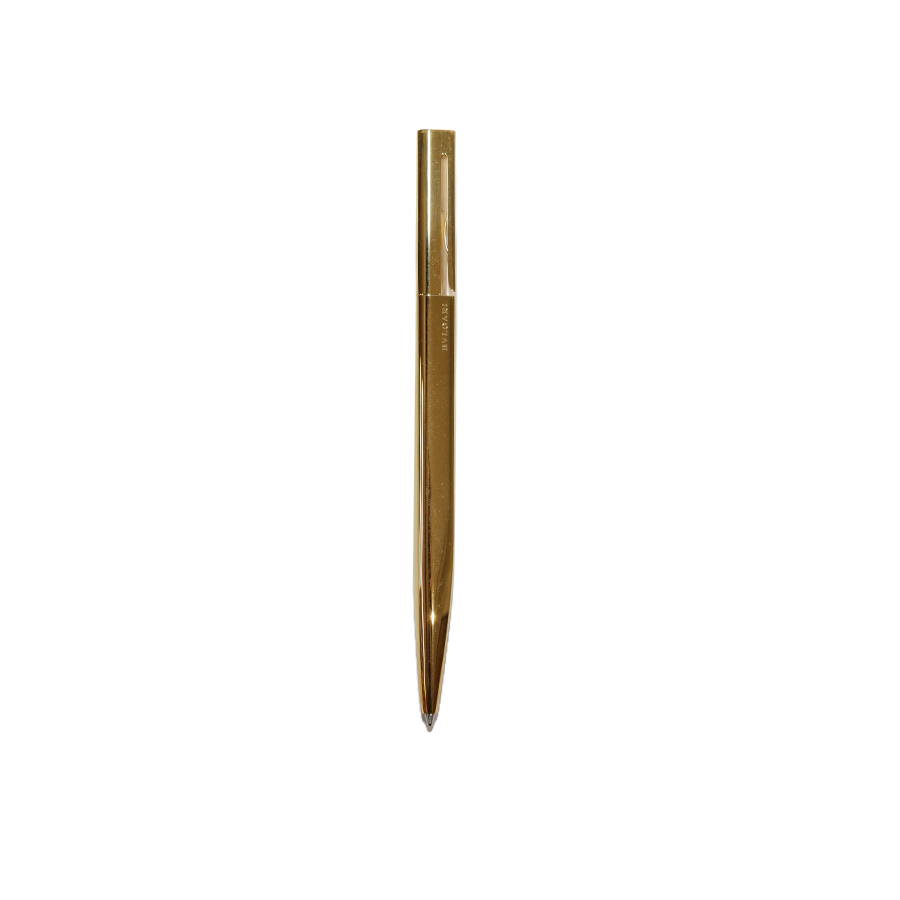 Bulgari Eccentric Collection Ballpoint Pen - Gold