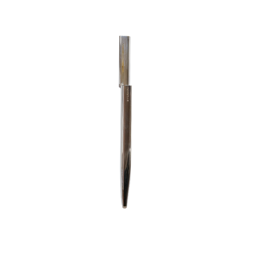 Bulgari Eccentric Collection Ballpoint Pen - Silver