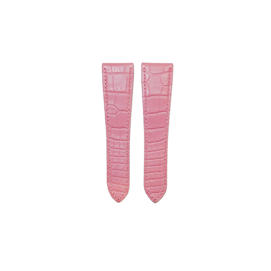 Cartier KD3J Alligator Strap - Mat Pink