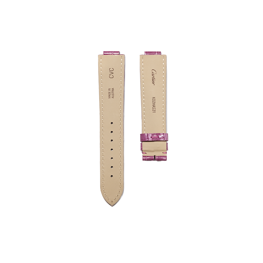 Cartier KD2H  Ballon Bleu Alligator Strap - Vioiet