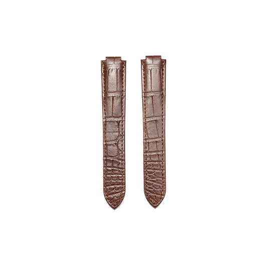 Cartier KD2H Ballon Bleu Alligator Strap - Brown Marron