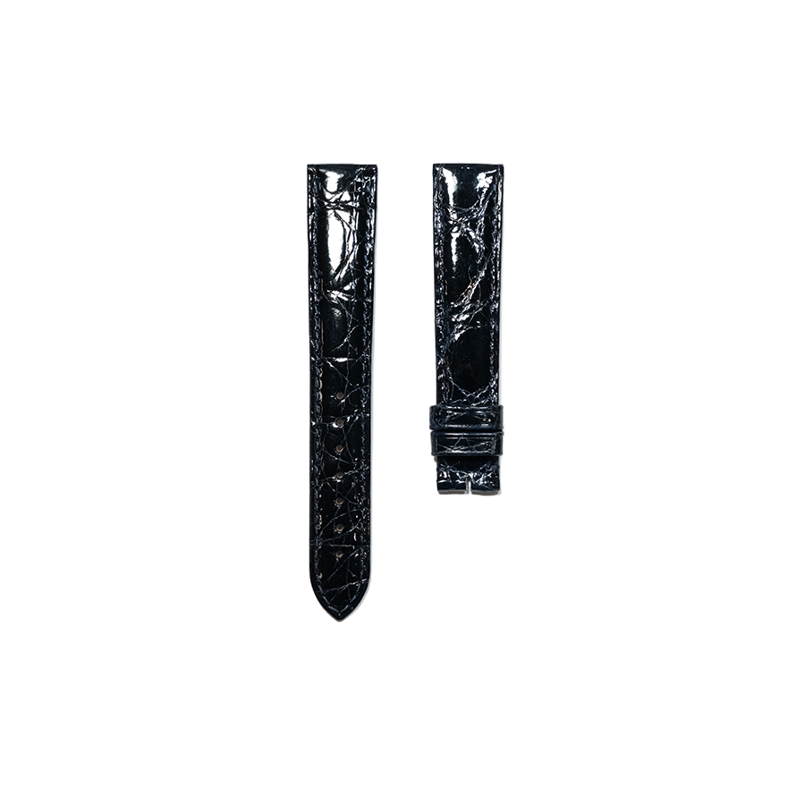Cartier KD02 Crocodile Strap - Black