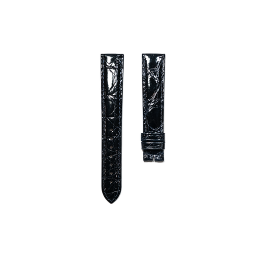 Cartier KD02 Crocodile Strap - Black