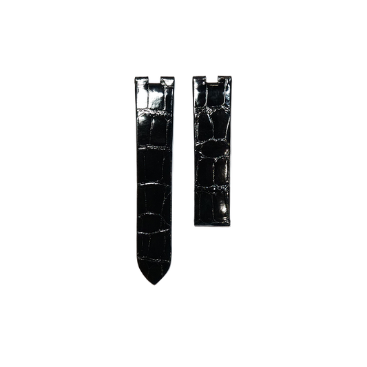 Cartier KD2T Baignoire LM Alligator Strap - Black