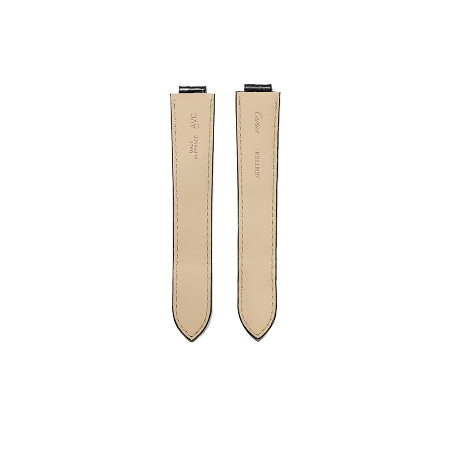 Cartier KD2J Ballon Bleu Alligator Strap - Black