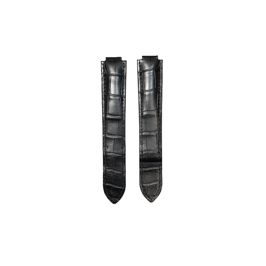 Cartier KD2J Ballon Bleu Alligator Strap - Black