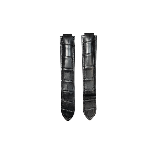 Cartier KD2J Ballon Bleu Alligator Strap - Black