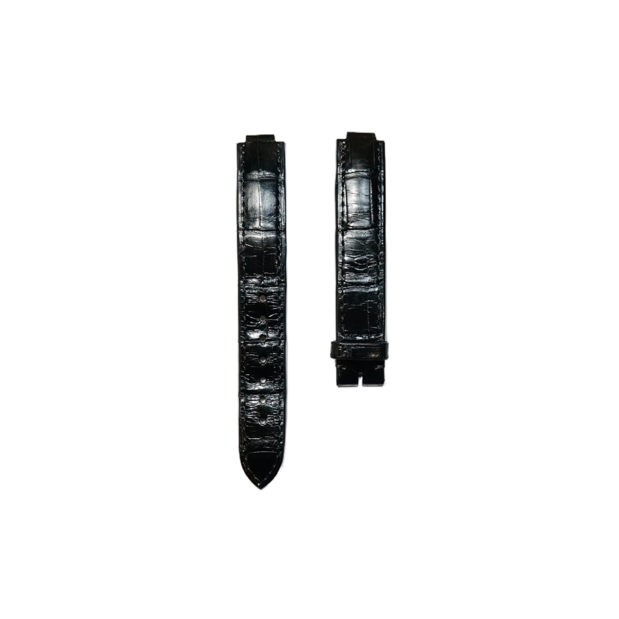 Cartier KD2G Ballon Bleu Alligator Strap - Black