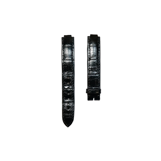 Cartier KD2G Ballon Bleu Alligator Strap - Black