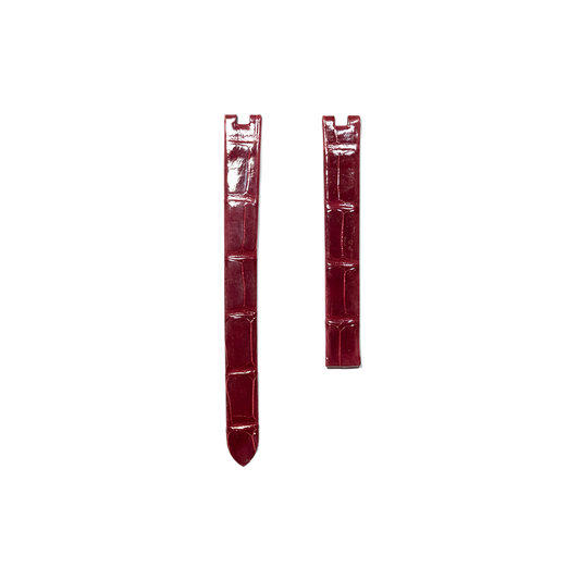 Cartier KD2U Baigoire SM Alligator Strap - Bordeau