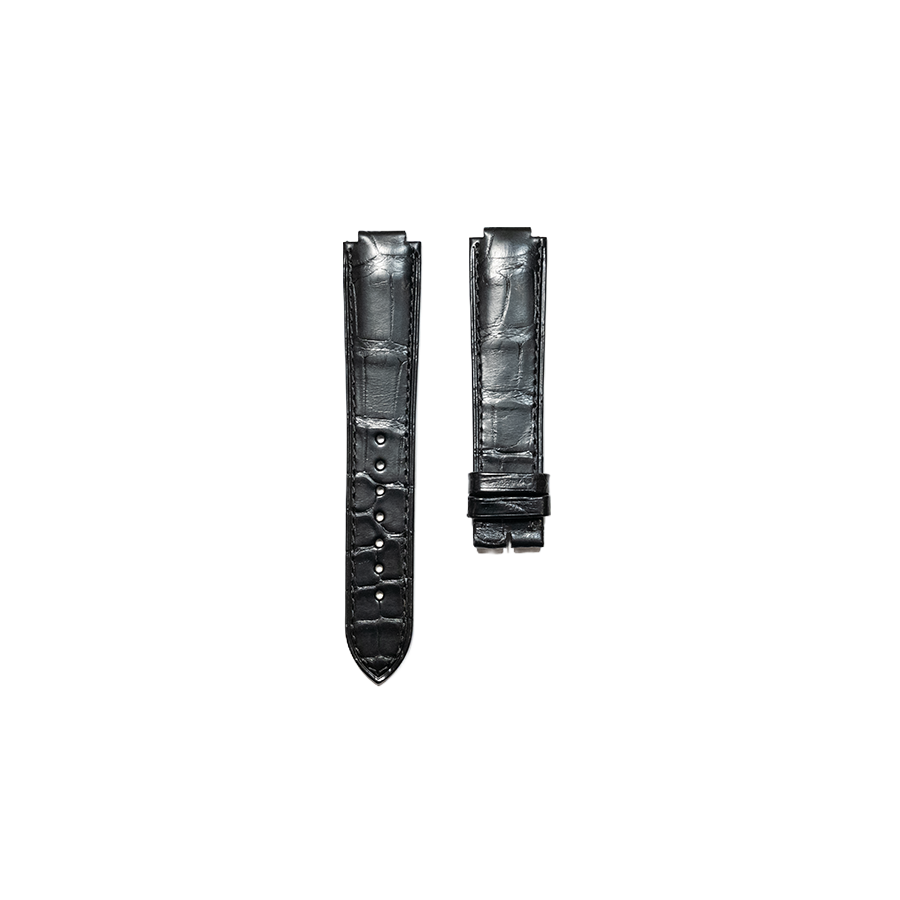 Cartier KD2H Ballon Bleu Alligator Strap - Black