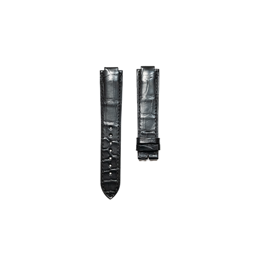 Cartier KD2H Ballon Bleu Alligator Strap - Black