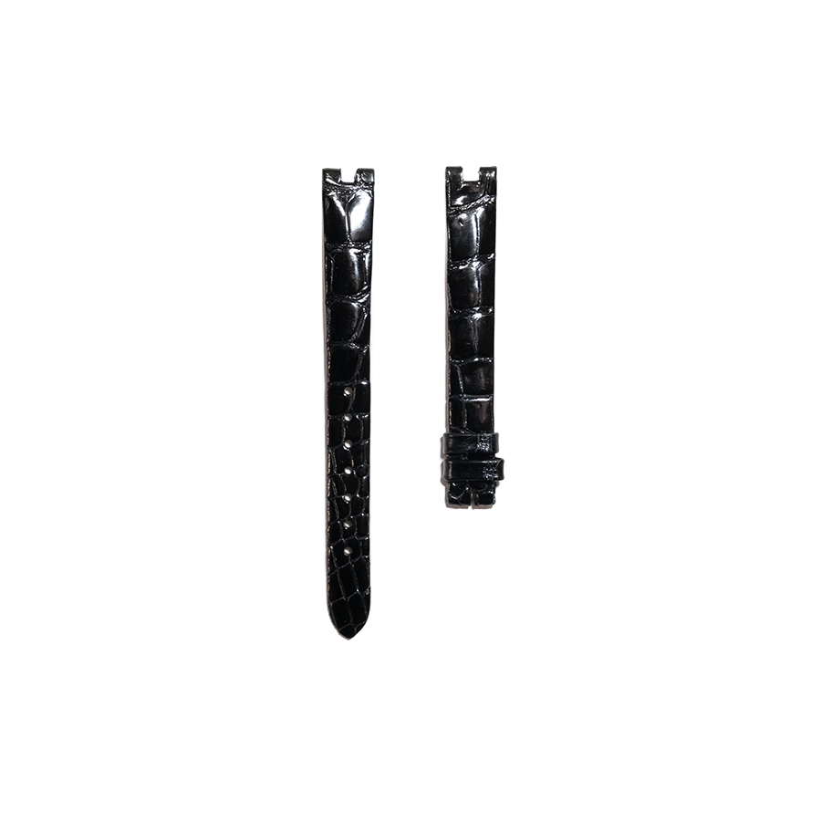 Cartier KD2U Baigoire SM Alligator Strap - Black