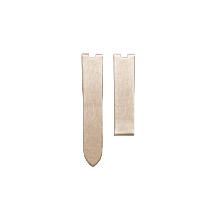 Cartier KD2T Baigoire LM Alligator Strap - Beige Rose