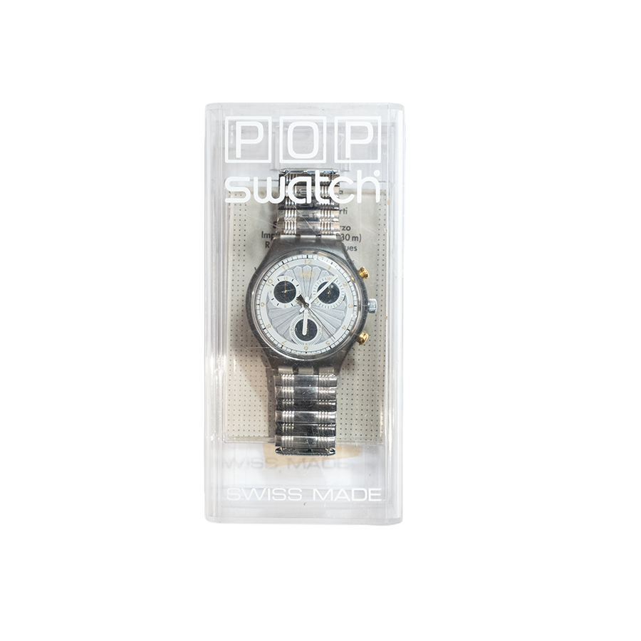 Swatch Vintage Chronograph Quartz Watch