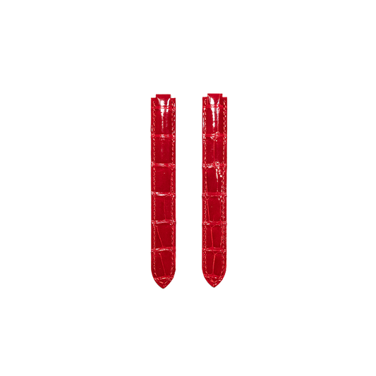 Cartier KD2G Ballon Bleu Alligator Strap - Red