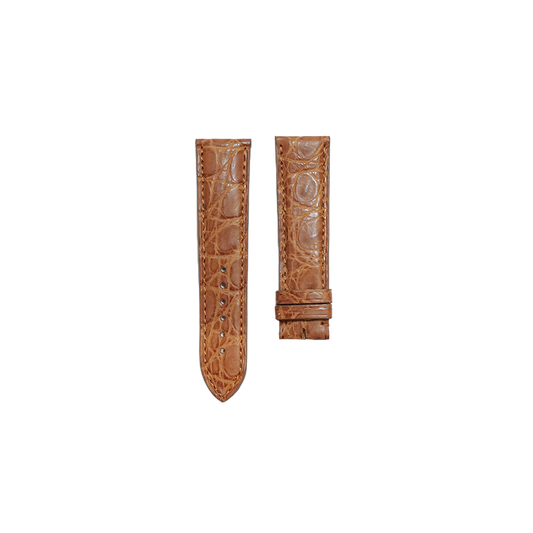Cartier KD18 Caiman Strap - Mat Brown