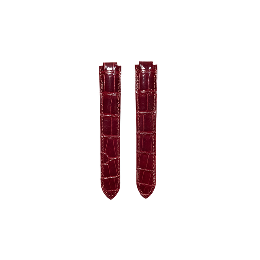Cartier KD2H Alligator Strap - Wine Red