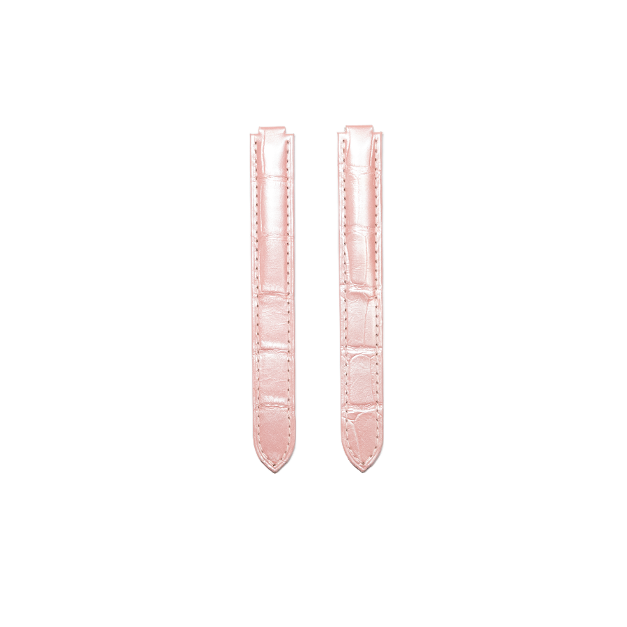 Cartier KD2G Ballon Bleu Alligator Strap - Light Pink