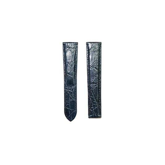 Cartier KD20 Crocodile Strap - Mat Navy
