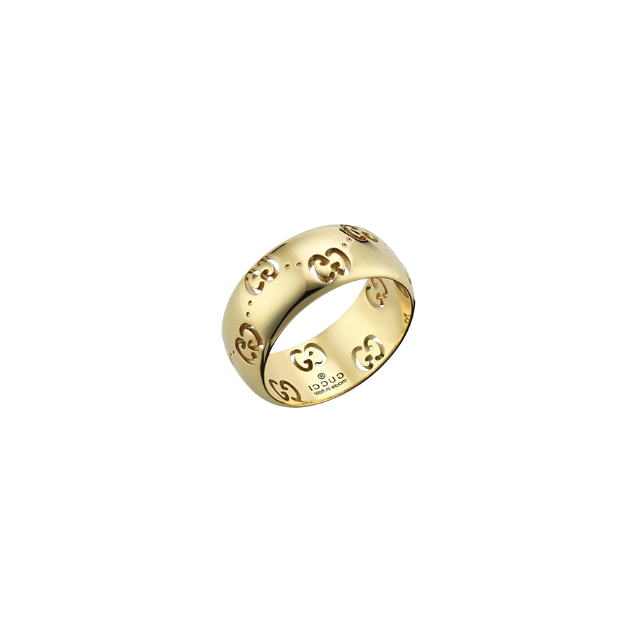 Gucci Icon Ring in 18K Yellow Gold