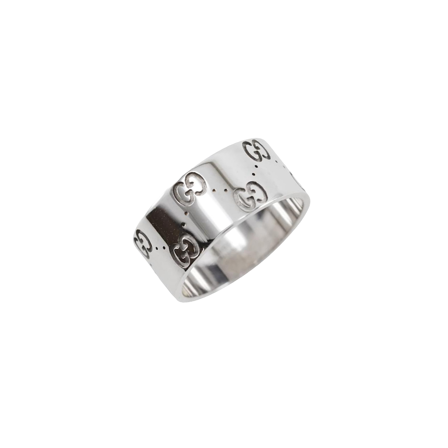 Gucci Icon Ring in 18K White Gold