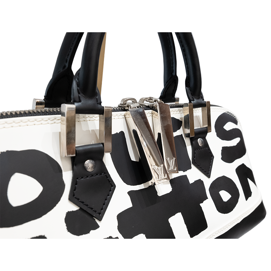 Louis Vuitton Graffiti Alma Horizontal Bag