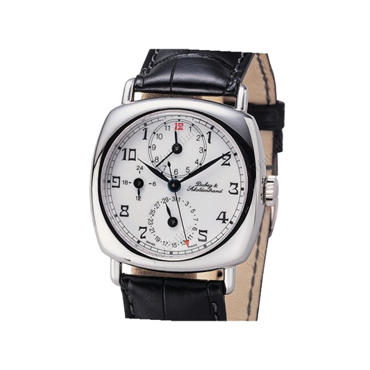 Dubey & Schaldenbrand Carre Cambre Diplomatic Dual Time Automatic Watch