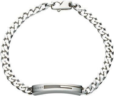 Gucci Cutout G Bracelet in Sterling Silver