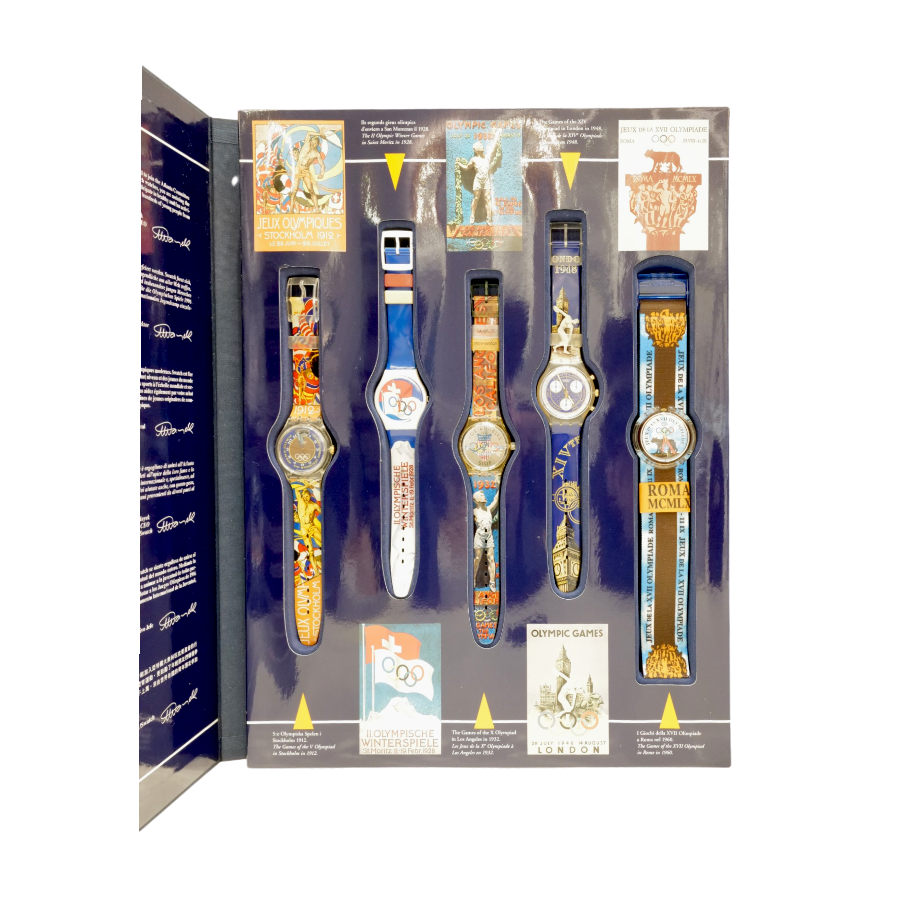 Swatch Historical Olympic Games Watch Collection