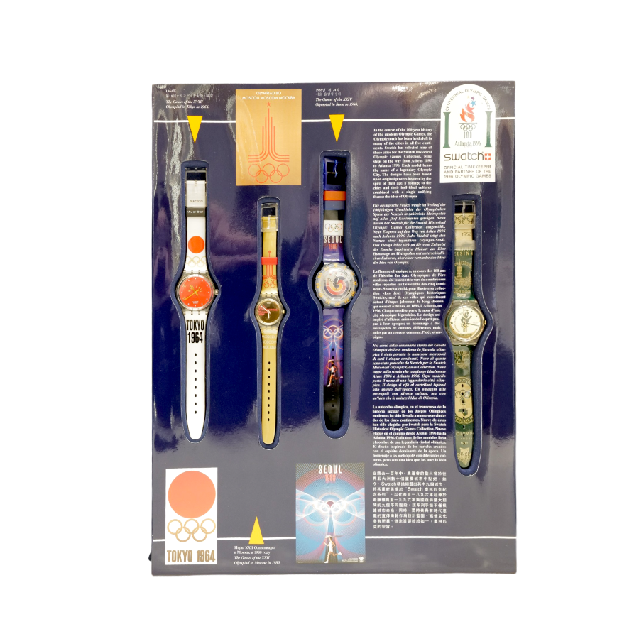 Swatch Historical Olympic Games Watch Collection