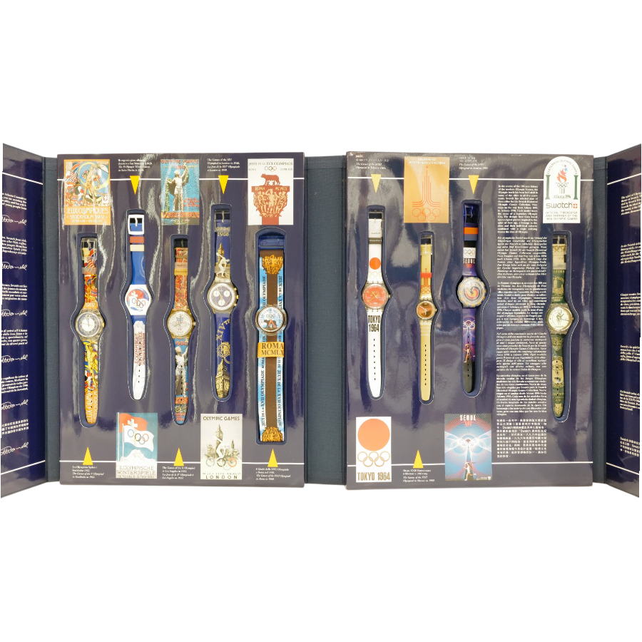 Swatch Historical Olympic Games Watch Collection