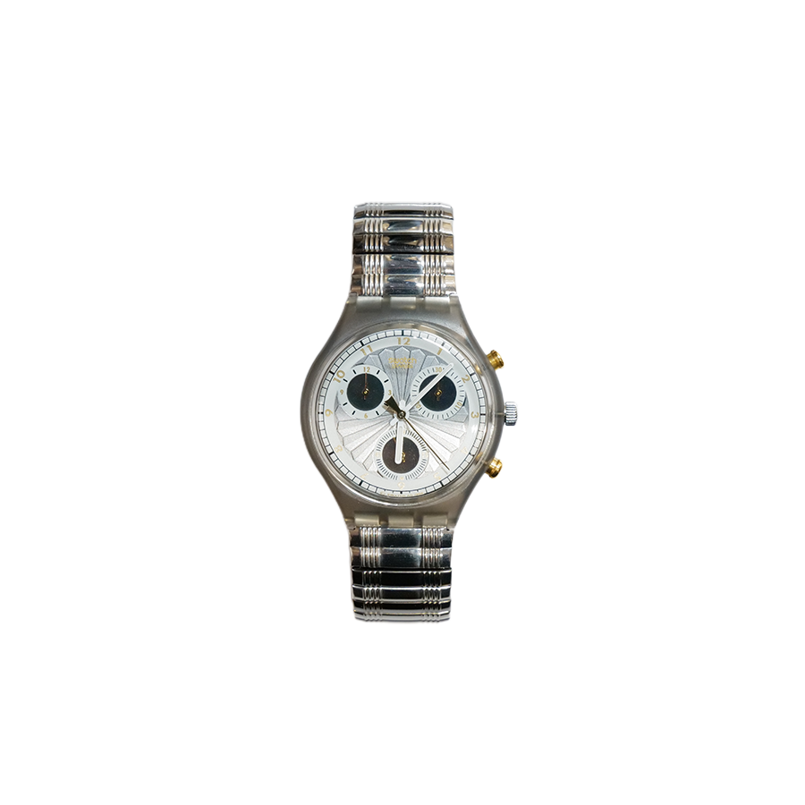 Swatch Vintage Chronograph Quartz Watch
