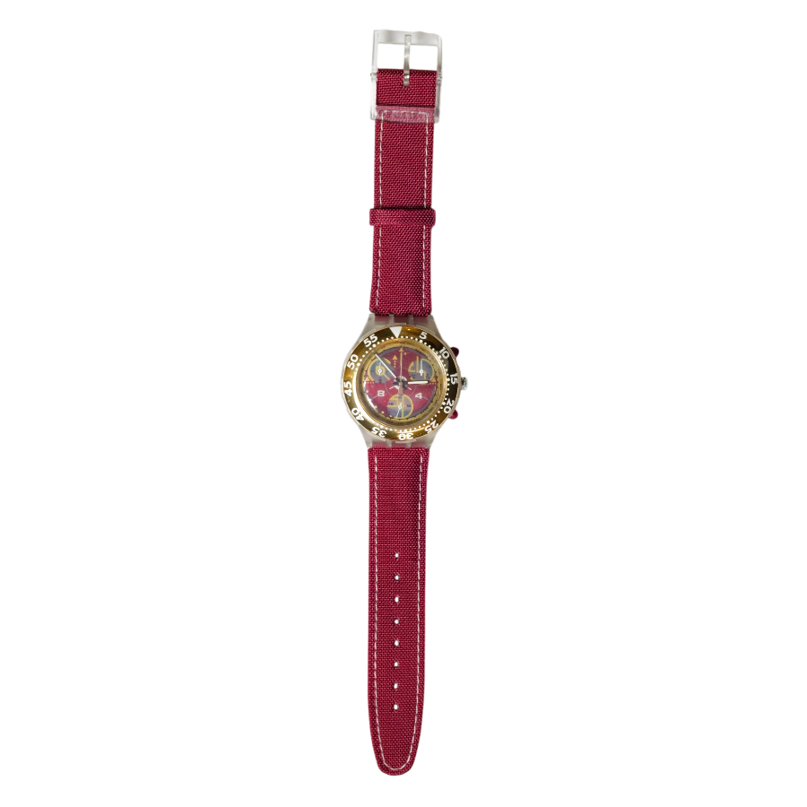 Swatch Vintage Chronograph Quartz Watch