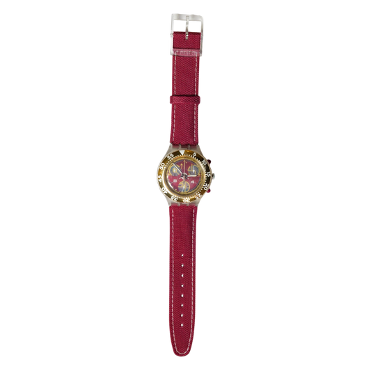 Swatch Vintage Chronograph Quartz Watch
