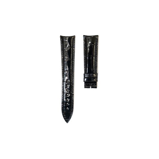 Jaeger-LeCoultre Alligator Leather Strap - Black