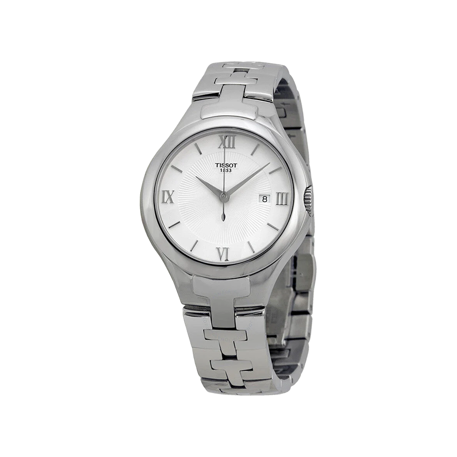 Tissot T-Trend Silver Dial Stainless Steel Ladies Watch