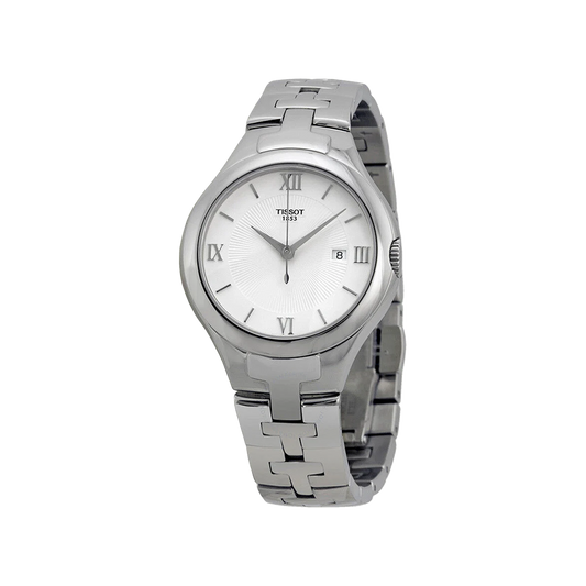 Tissot T-Trend Silver Dial Stainless Steel Ladies Watch