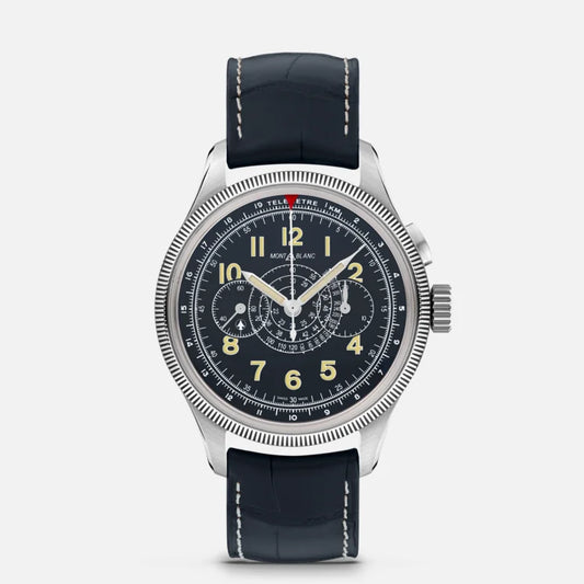 Montblanc 1858 Minerva Monopusher Chronograph Red Arrow Limited Edition Manual Watch