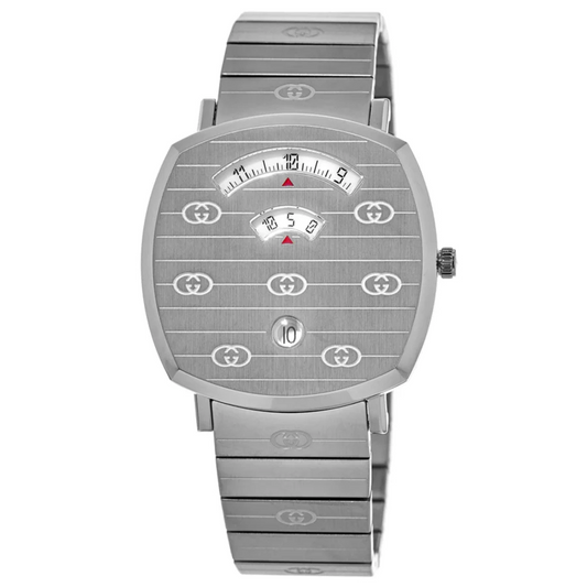 Gucci Grip Stainless Steel Quartz Watch